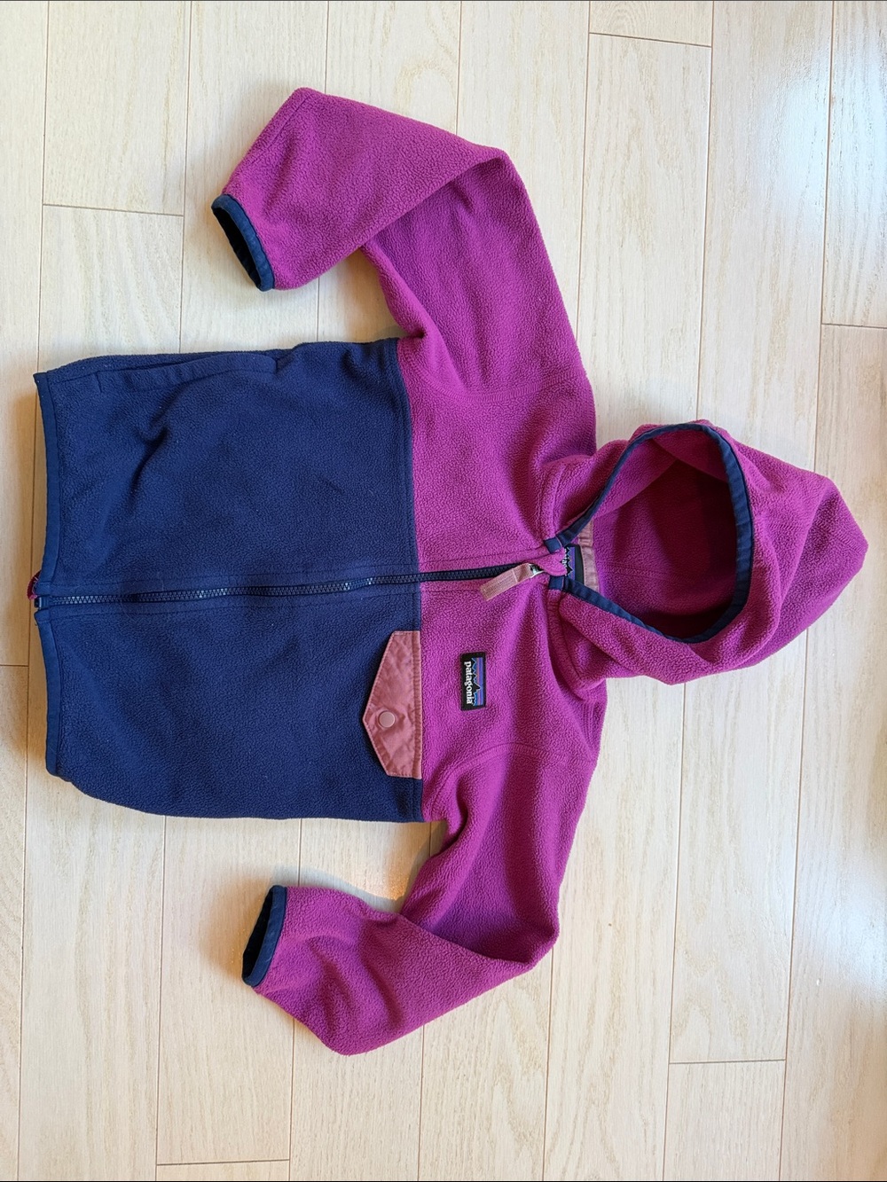 Patagonia 3T micro Fleece - Magenta & purple